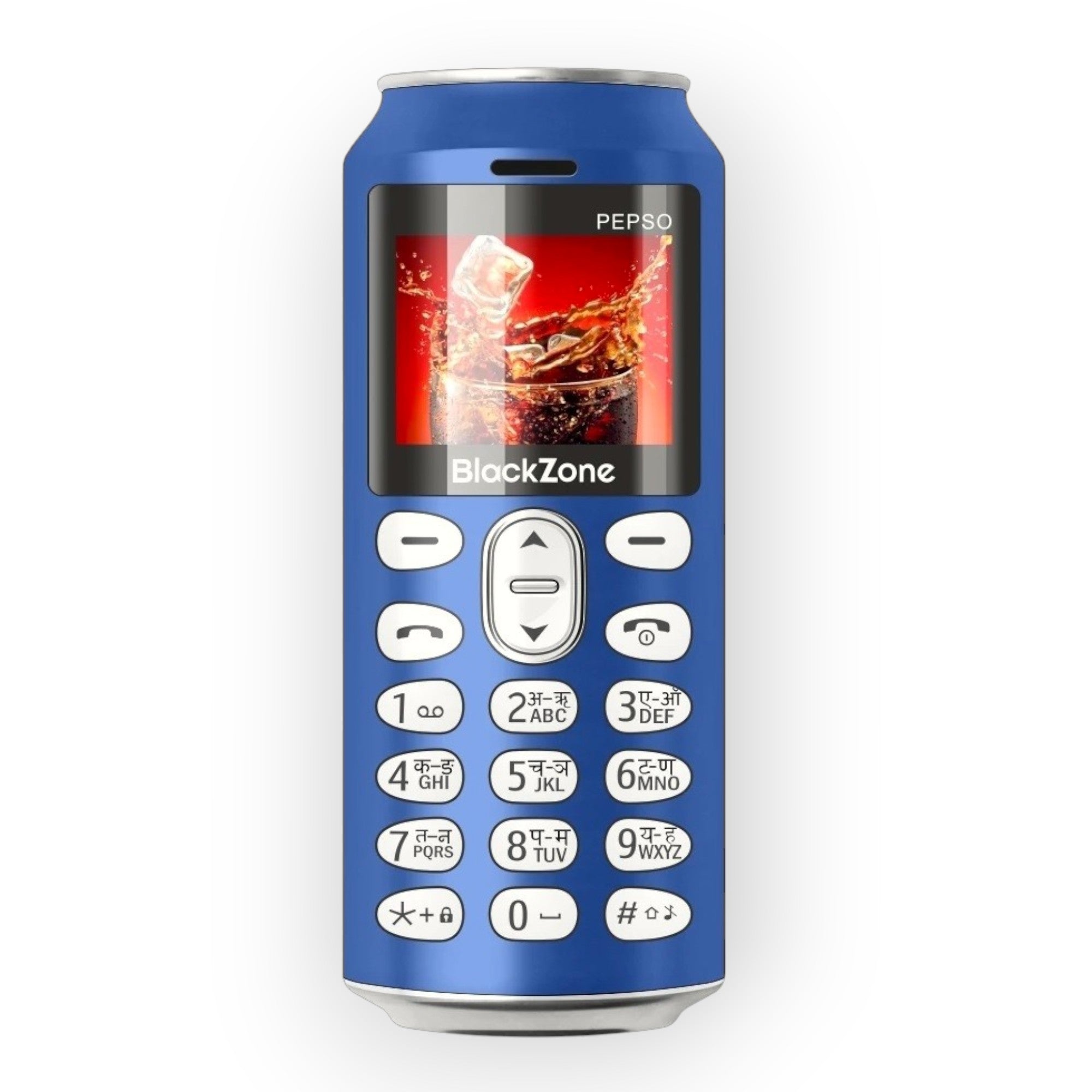 BlackZone Pepso Dual Sim, LCD Dispaly, Camera, Bluetooth Dialer,Multiple Language & Torch