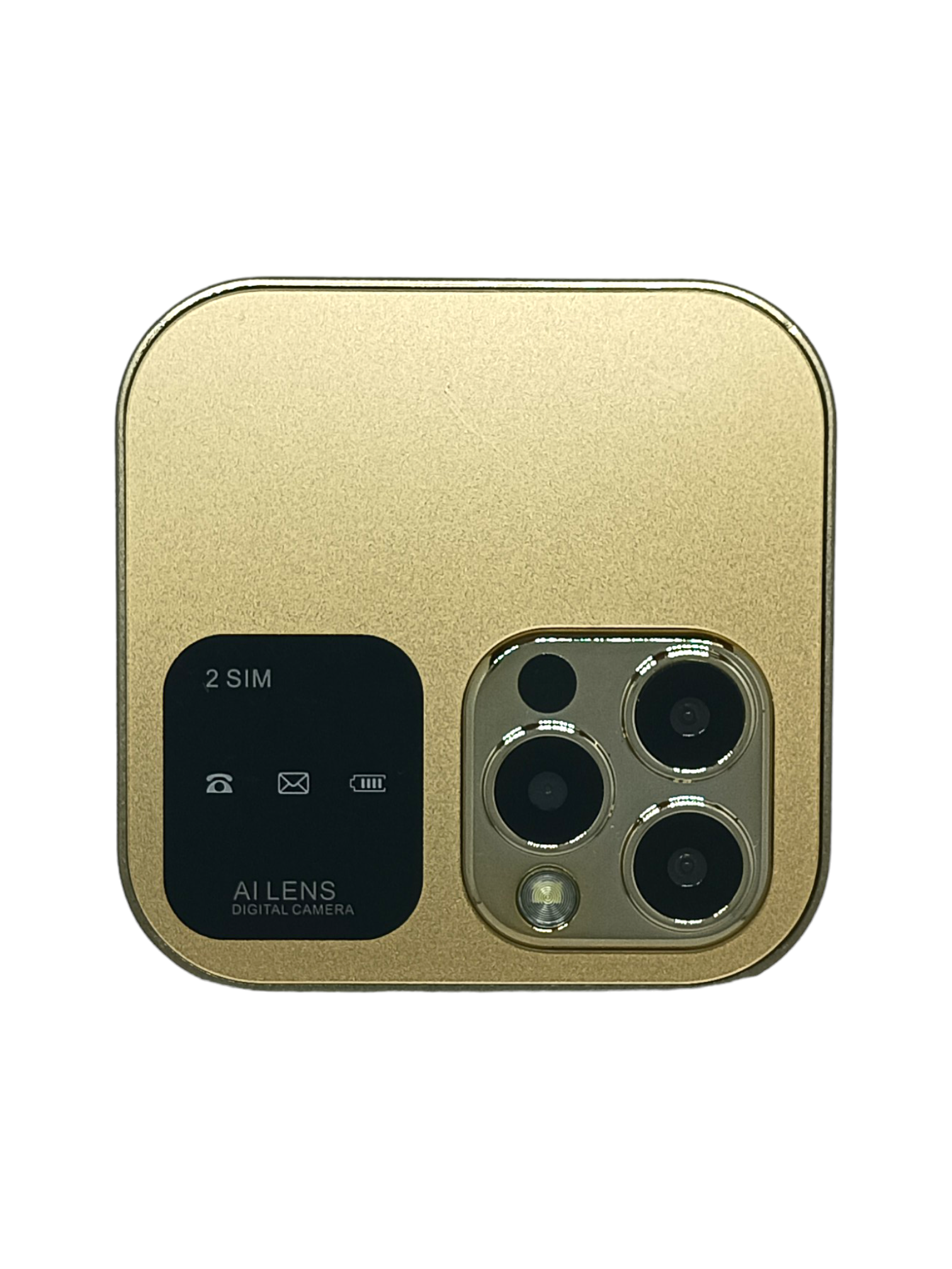 Angage Z Flip Dual Sim Mini Mobile With 1000 mAh Battery Camera & FM