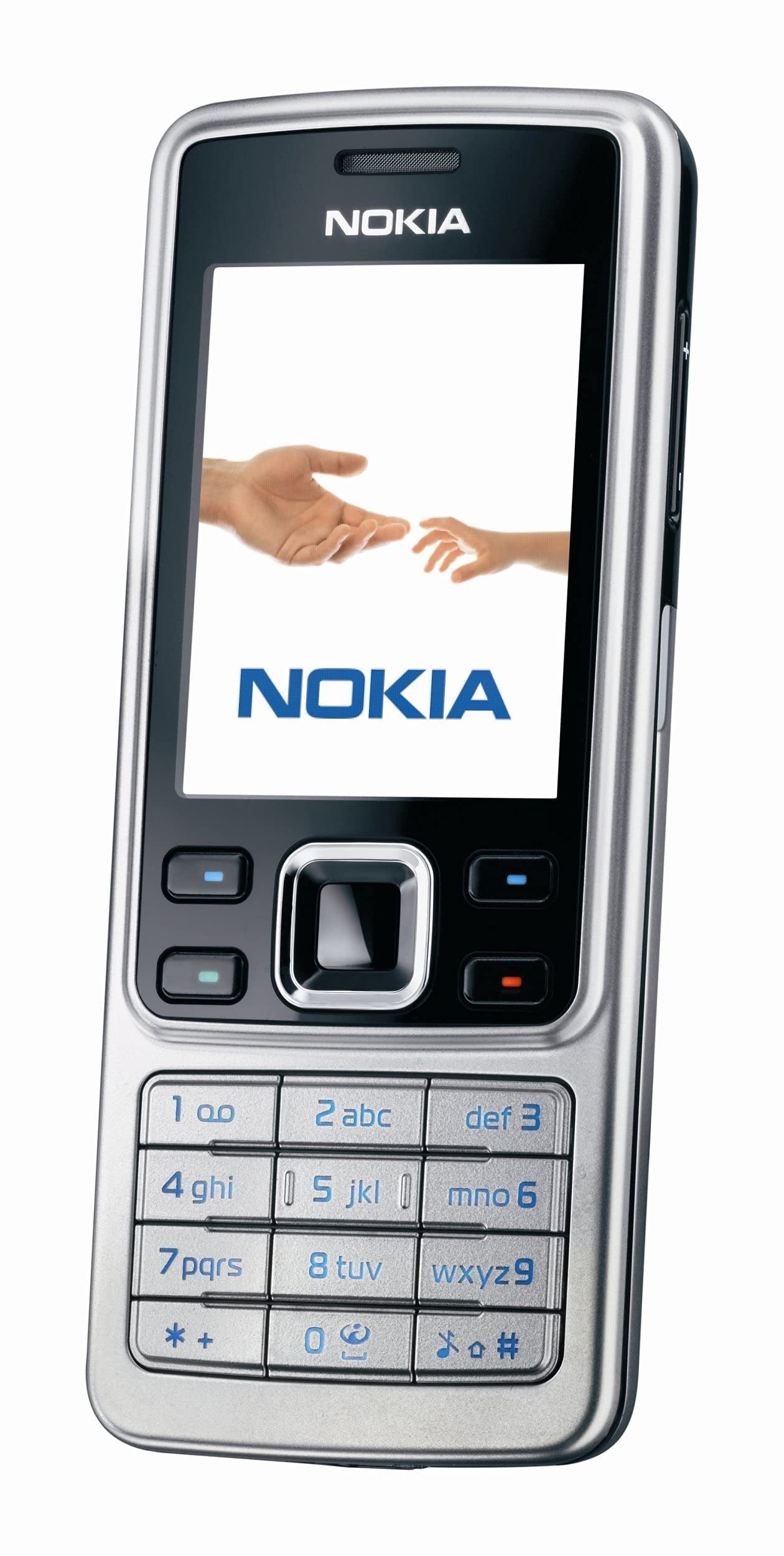 Refurbished Nokia 6300 With Battery & Charger- Silver