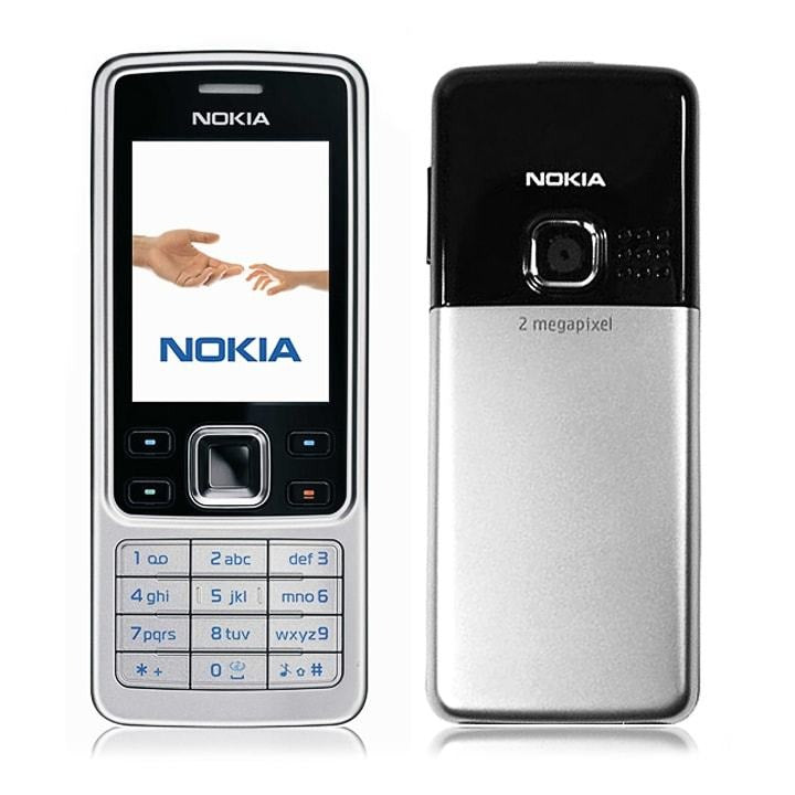 Refurbished Nokia 6300 With Battery & Charger- Silver