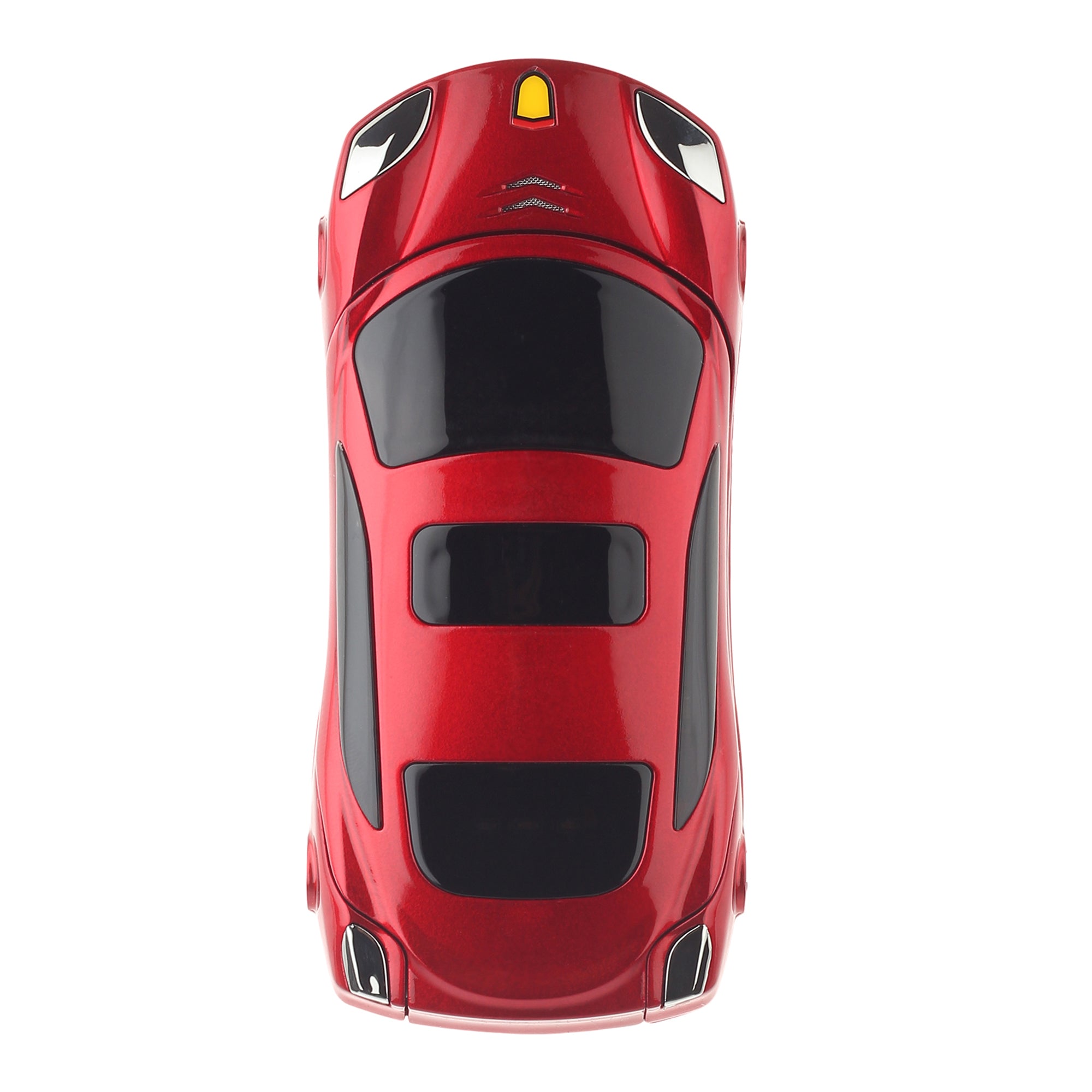 Ferrari Car Model Flip Feature Phone- Red
