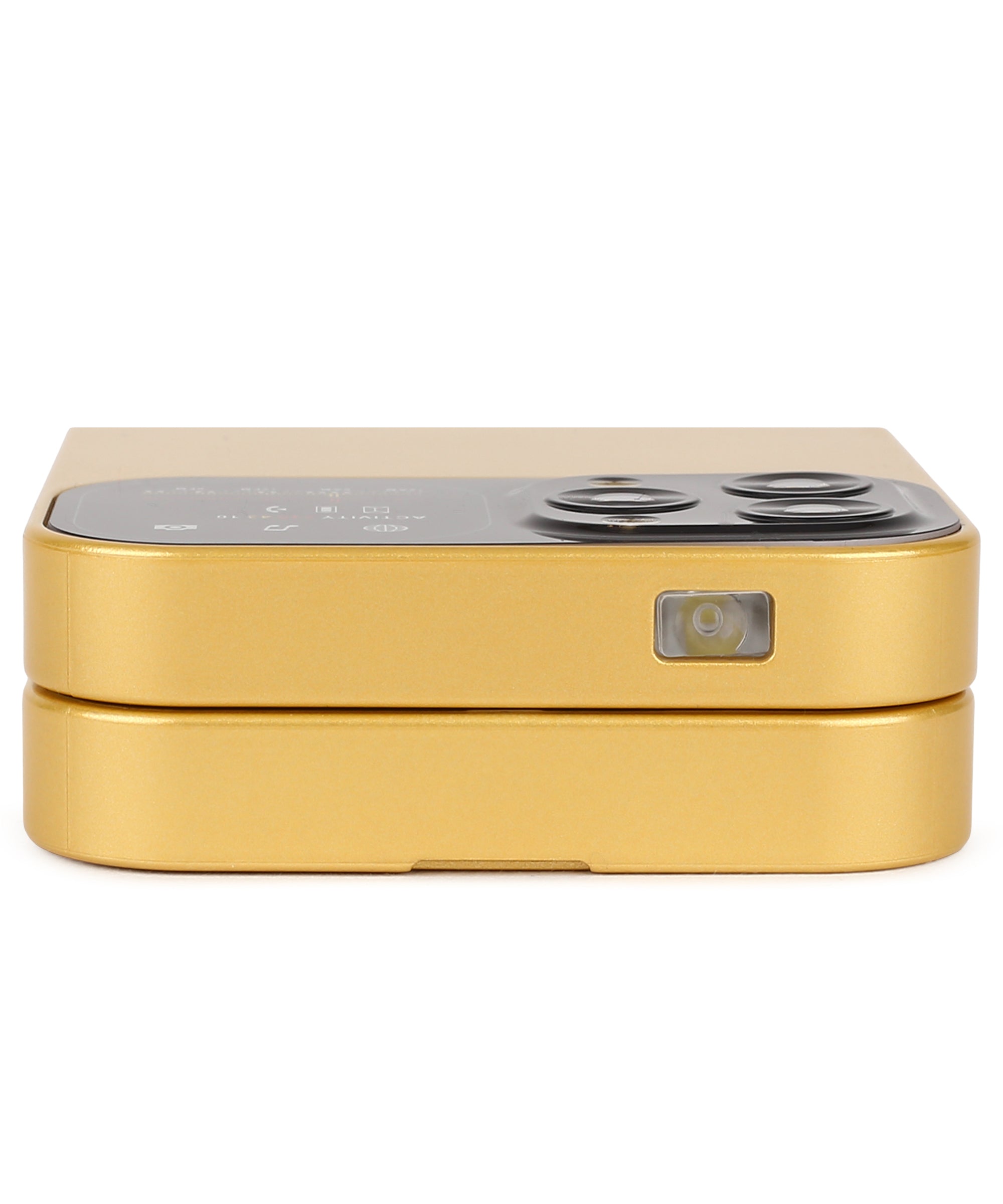 Goly Flippo Dual Sim Flip Mobile With 2.2 Inch Big Screen & 1100mAh Battery- Gold