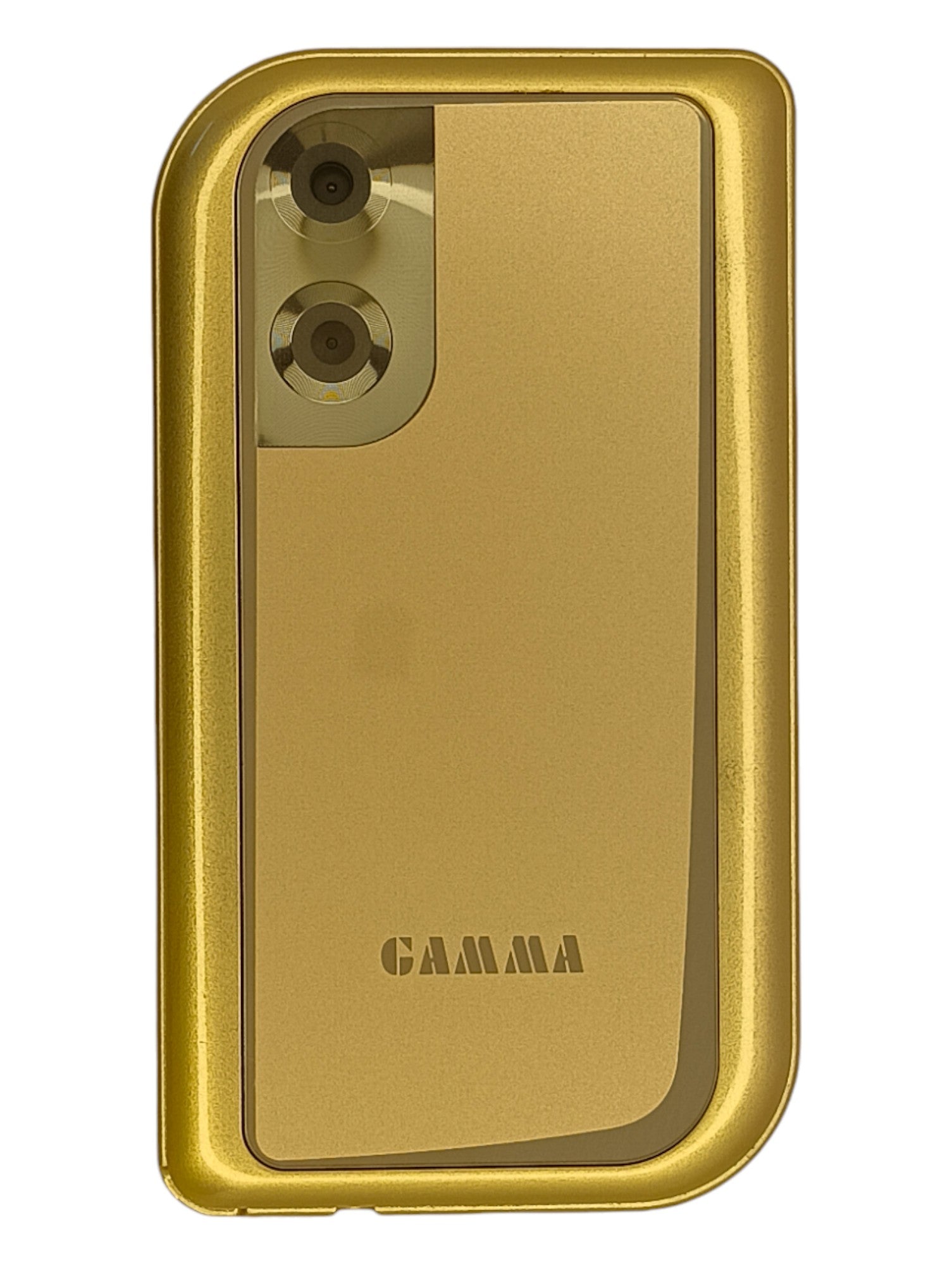 Gamma M25 Mini Dual Sim Mobile With Digital Camera And 1000 mAh Battery-Gold