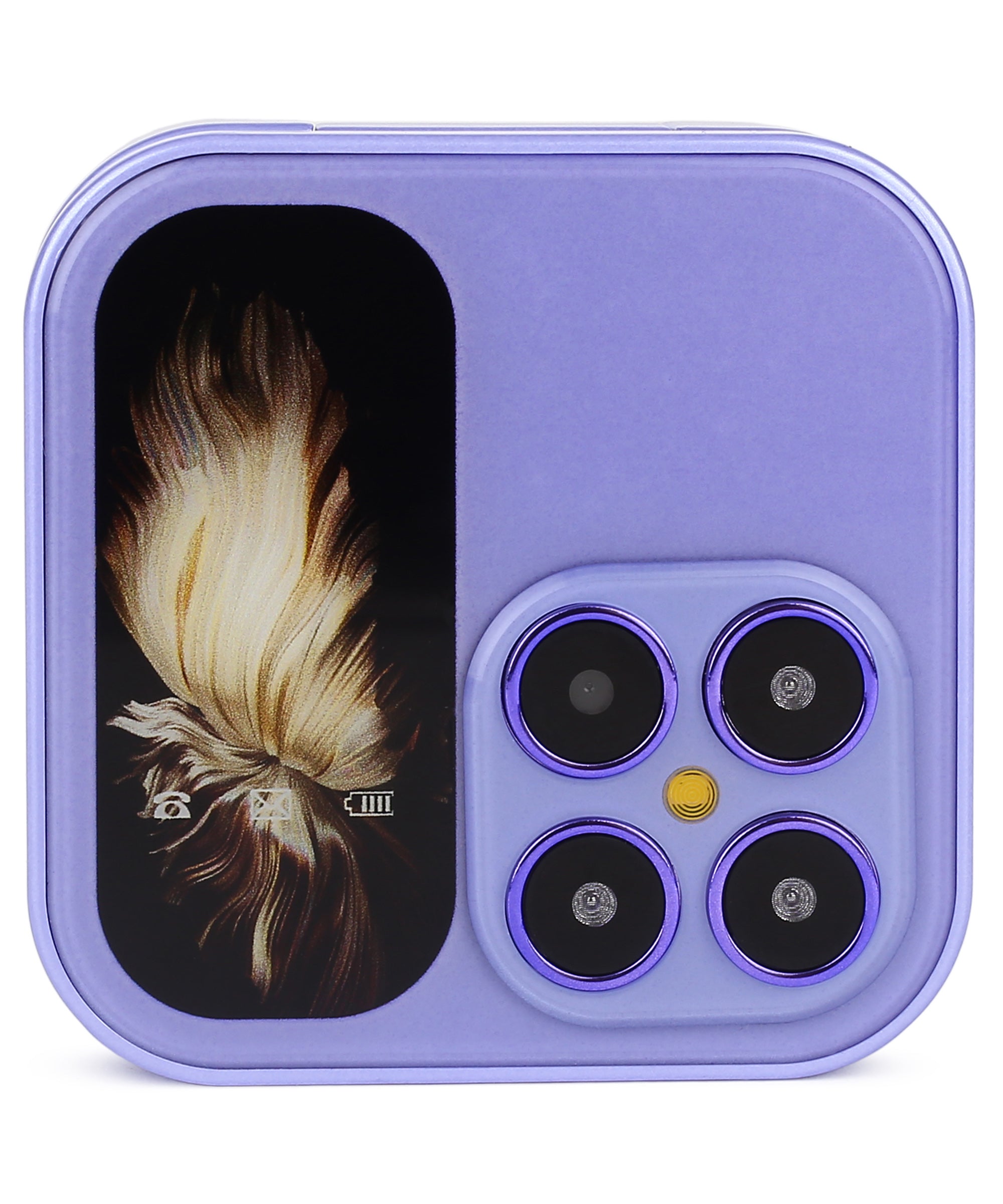 Gamma Flip Mini M2 Dual Sim Foldable Flip Mobile With 2 Inch Display Camera & FM - Purple