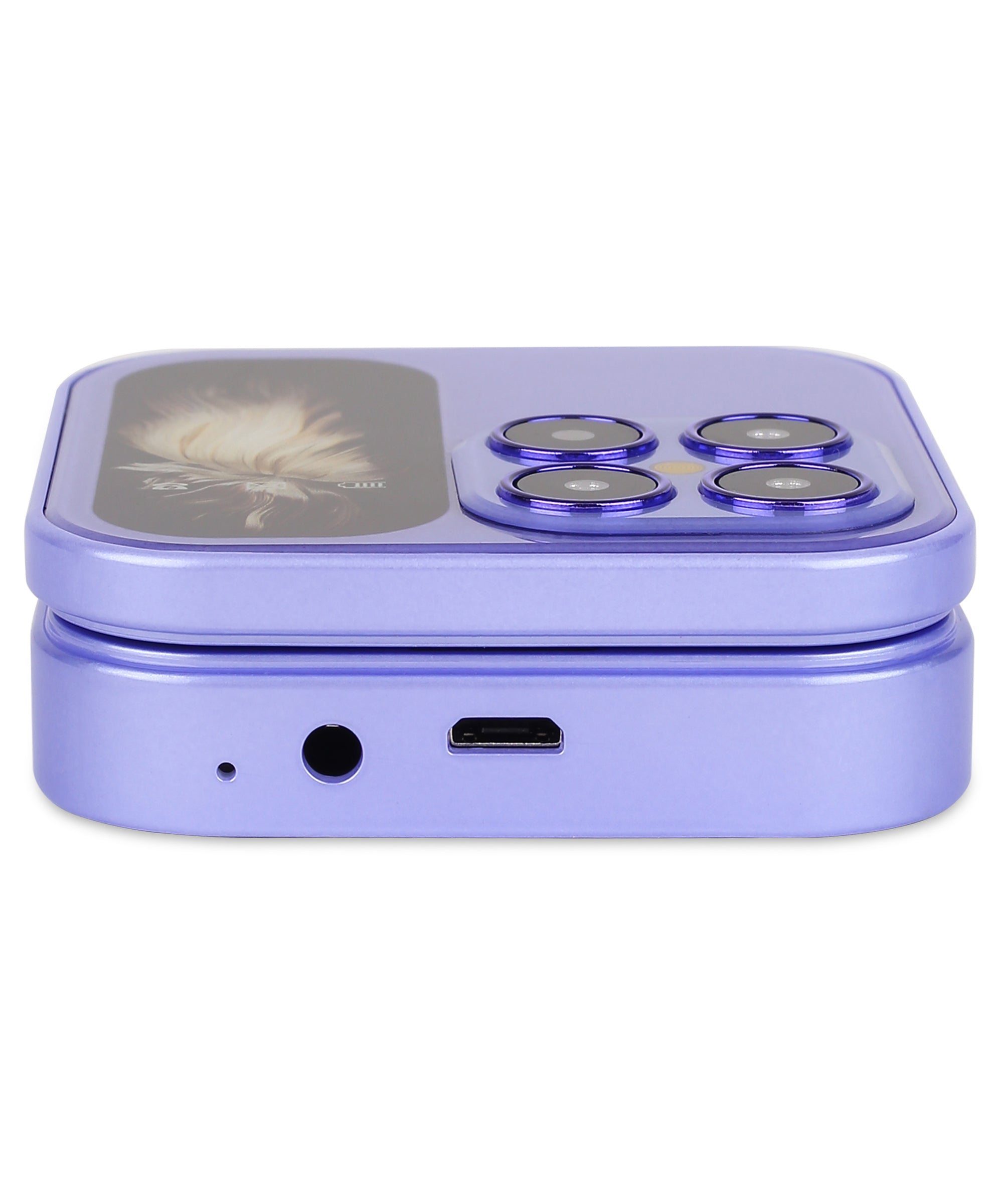 Gamma Flip Mini M2 Dual Sim Foldable Flip Mobile With 2 Inch Display Camera & FM - Purple