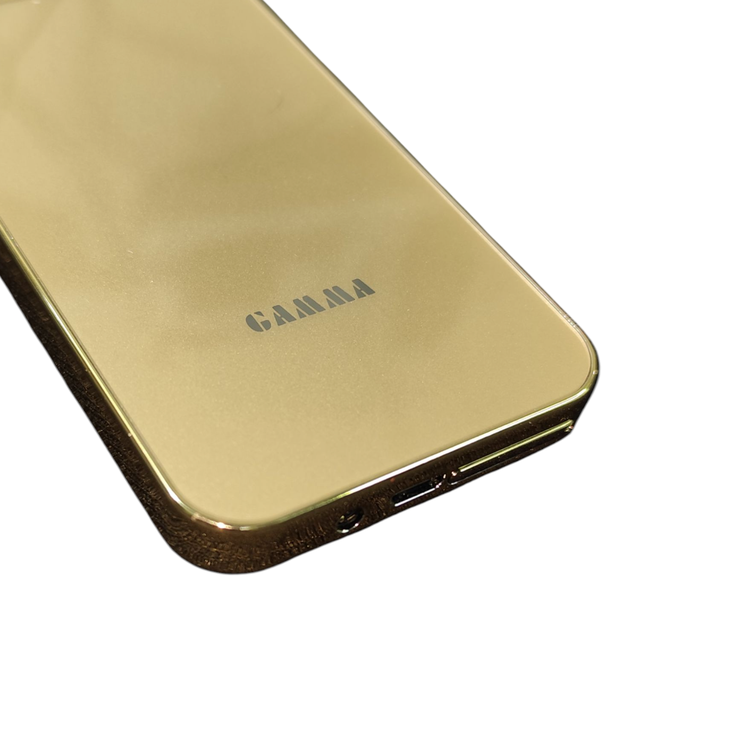 Gamma K2 MAXX Dual Sim Mobile With 2.4 Inch Screen 1100 mAh Battery Voice Call Recording 3 Beaming Torch Lights Magic Voice-Gold