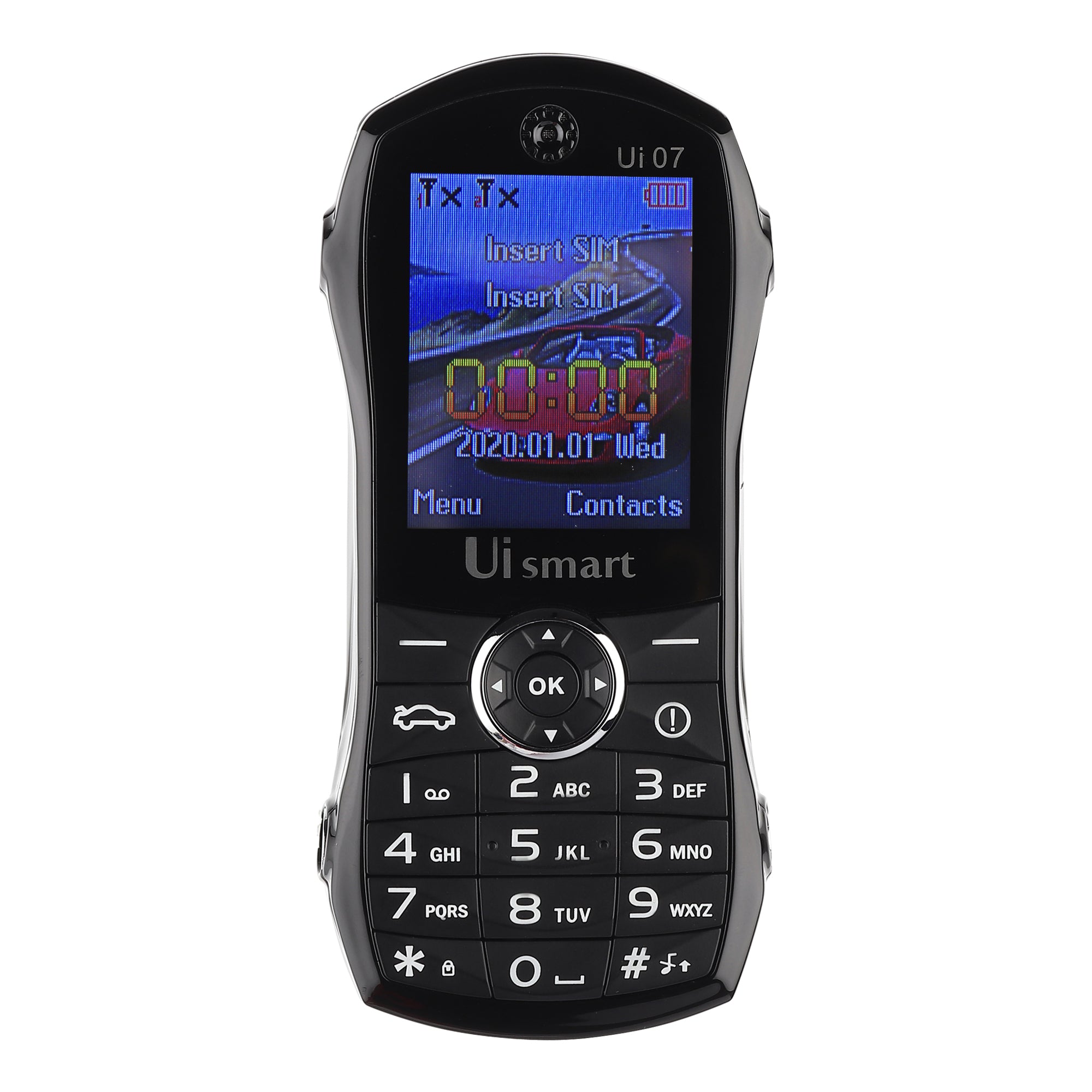Ferrari F1 Car Model Feature Phone- Black