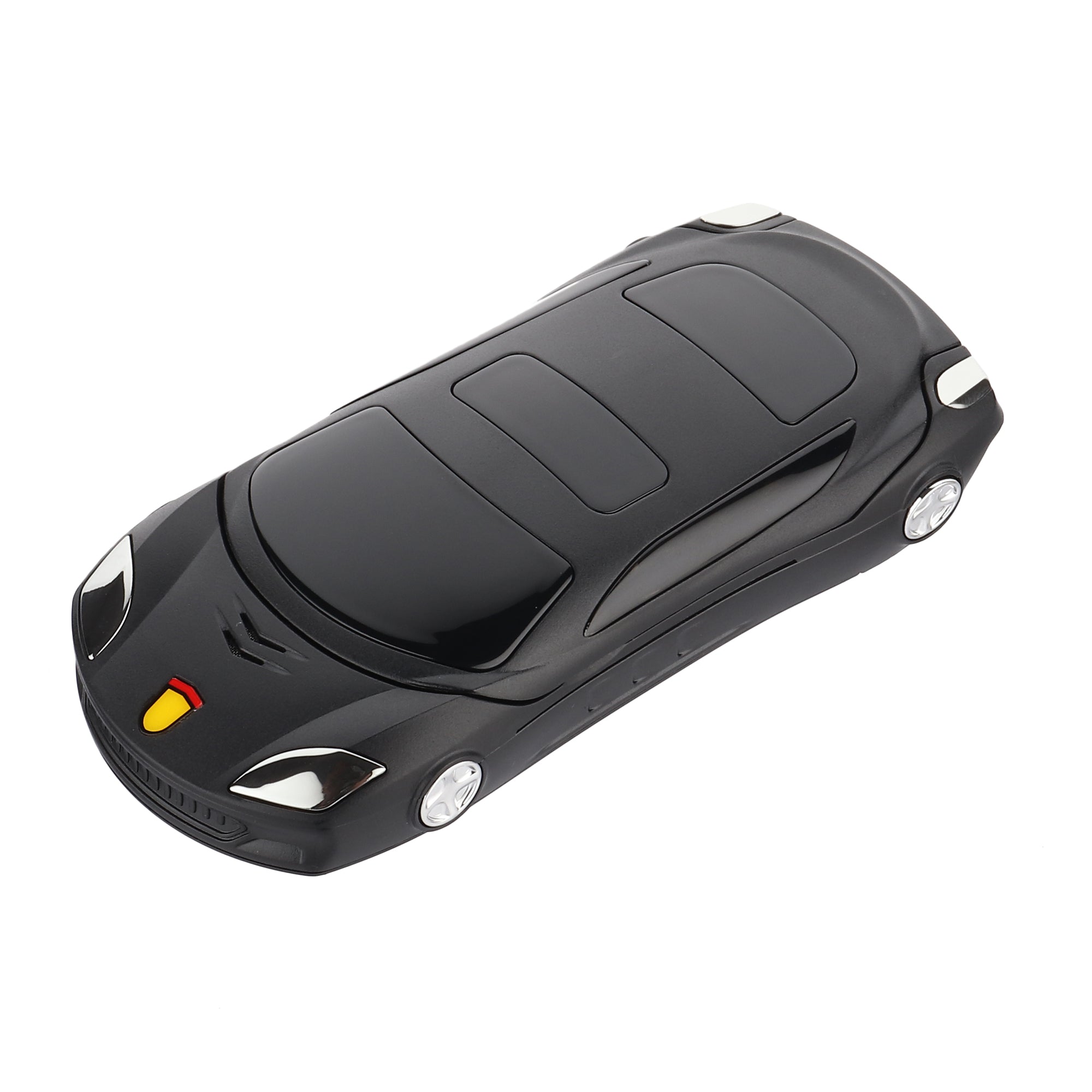 Ferrari Car Model Flip Feature Phone- Black