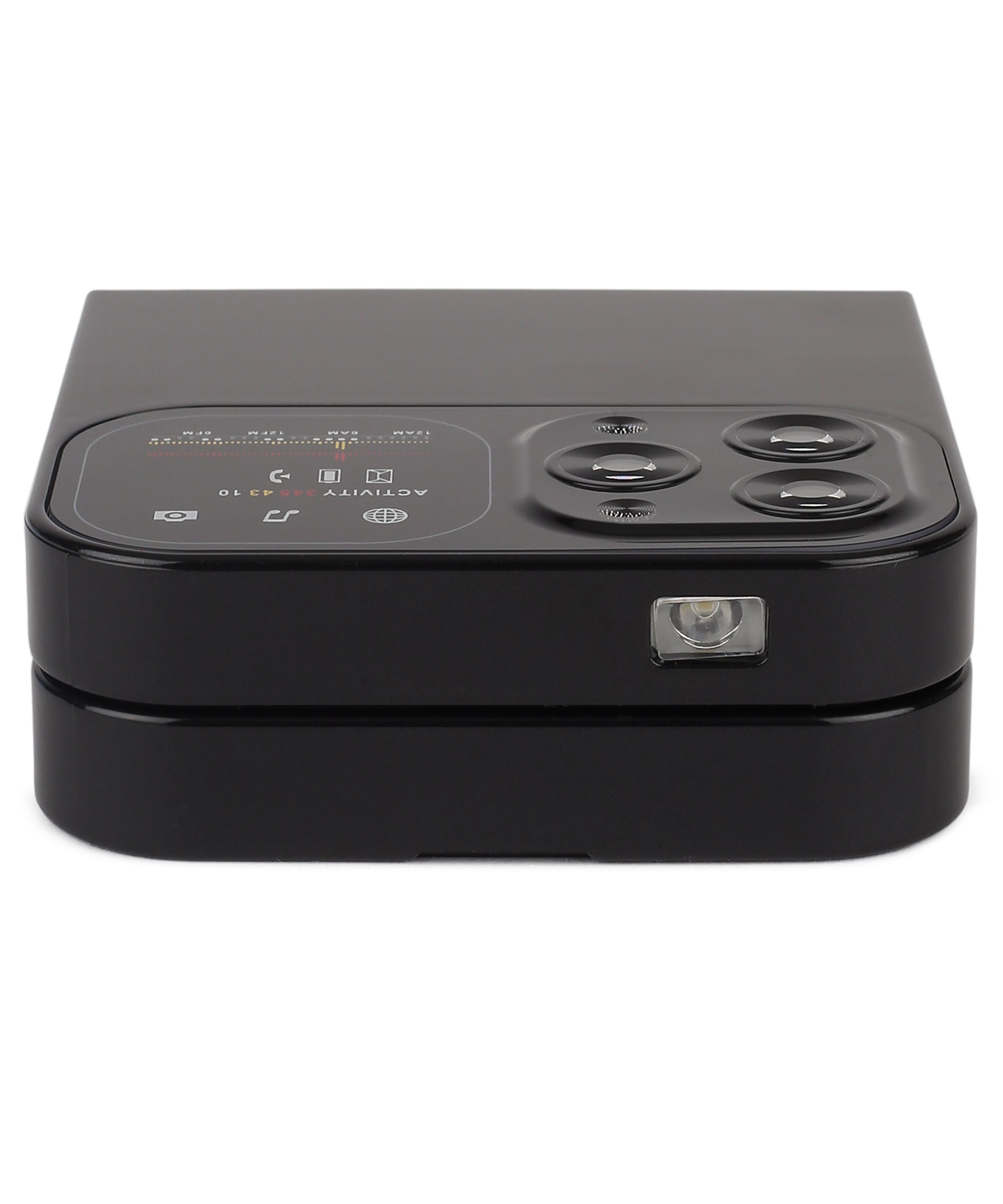 Goly Flippo Dual Sim Flip Mobile With 2.2 Inch Big Screen & 1100mAh Battery-Black