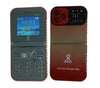 Goly Flippo Dual Sim Flip Mobile With 2.2 Inch Big Screen  1100mAh Battery & LED Light- Red