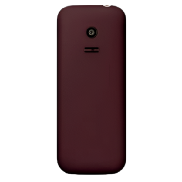 Angage 310 Dual Sim Mobile With 1.8 inch Display 1000 mAh Battery Auto Call Recording Multi Indian Language Torch & FM-Maroon