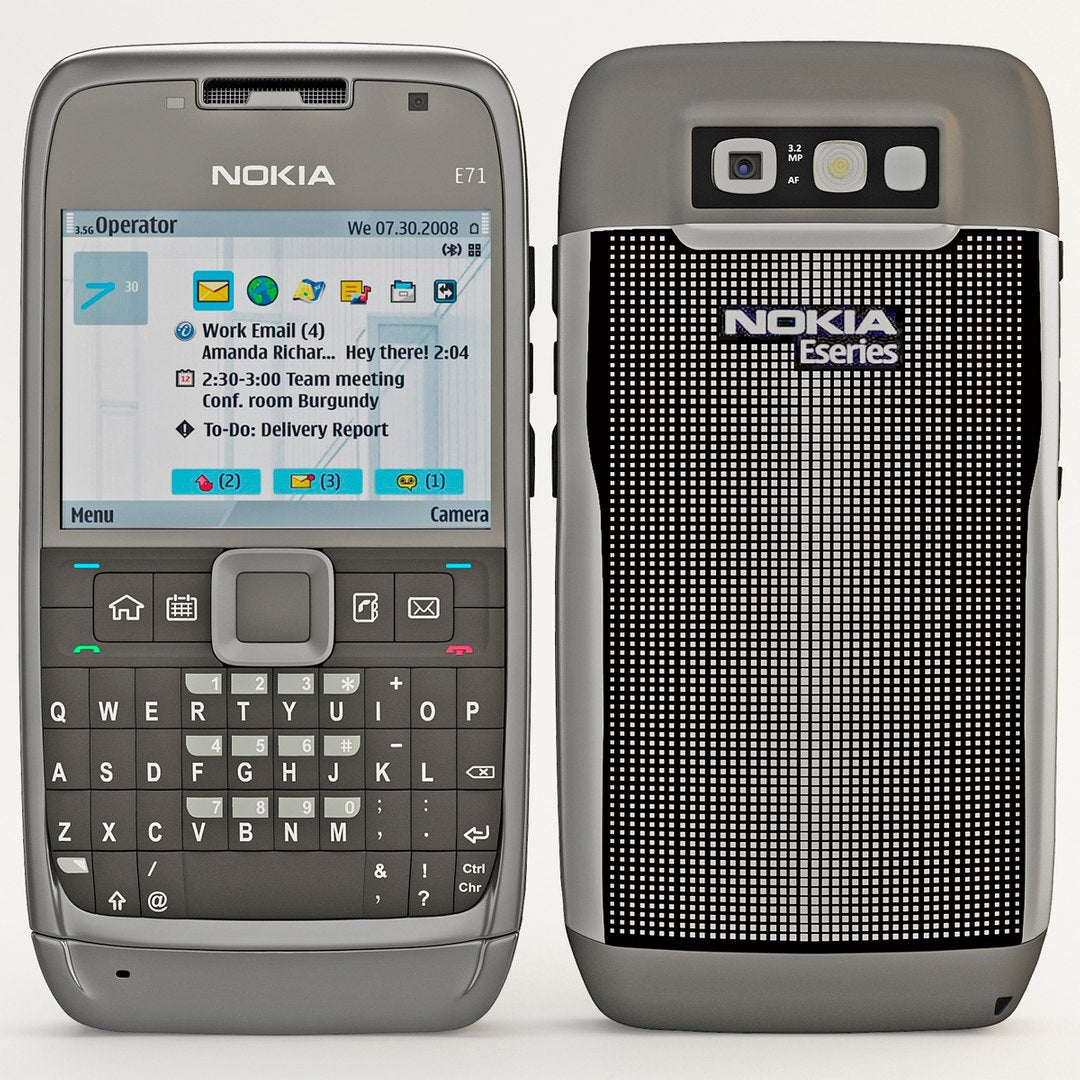 Refurbished Nokia E71 With Battery & Charger