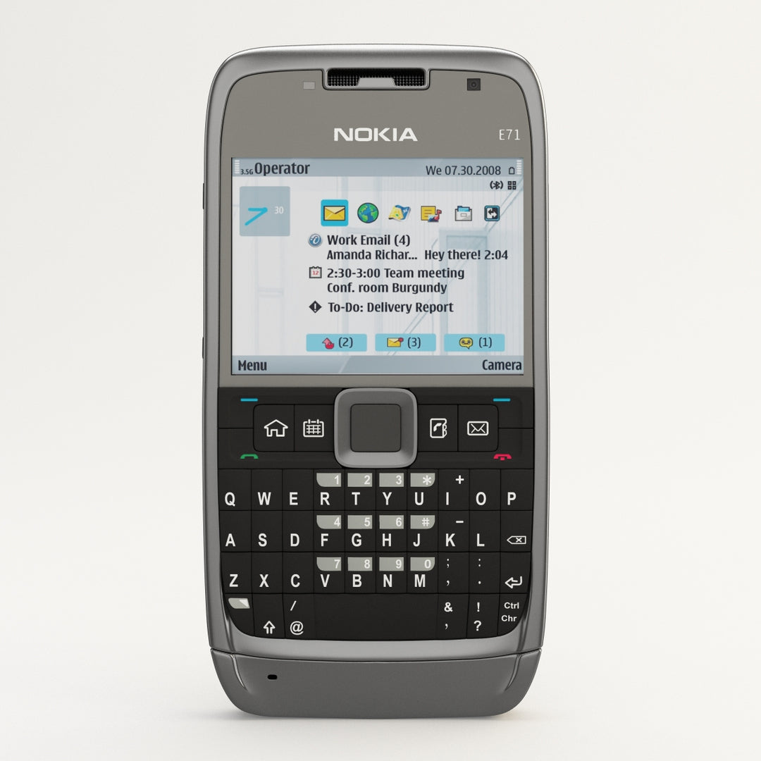 Refurbished Nokia E71 With Battery & Charger