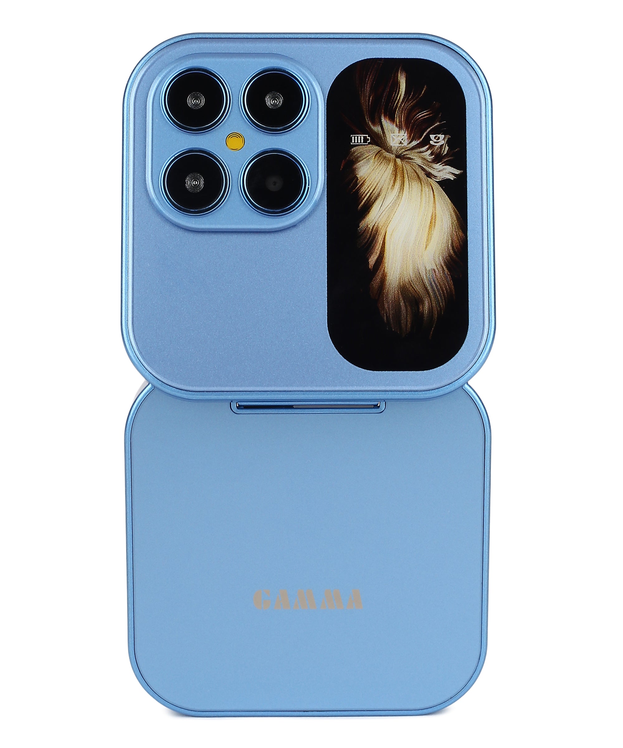 Gamma Flip Mini M2 Dual Sim Foldable Flip Mobile With 2 Inch Display Camera & FM