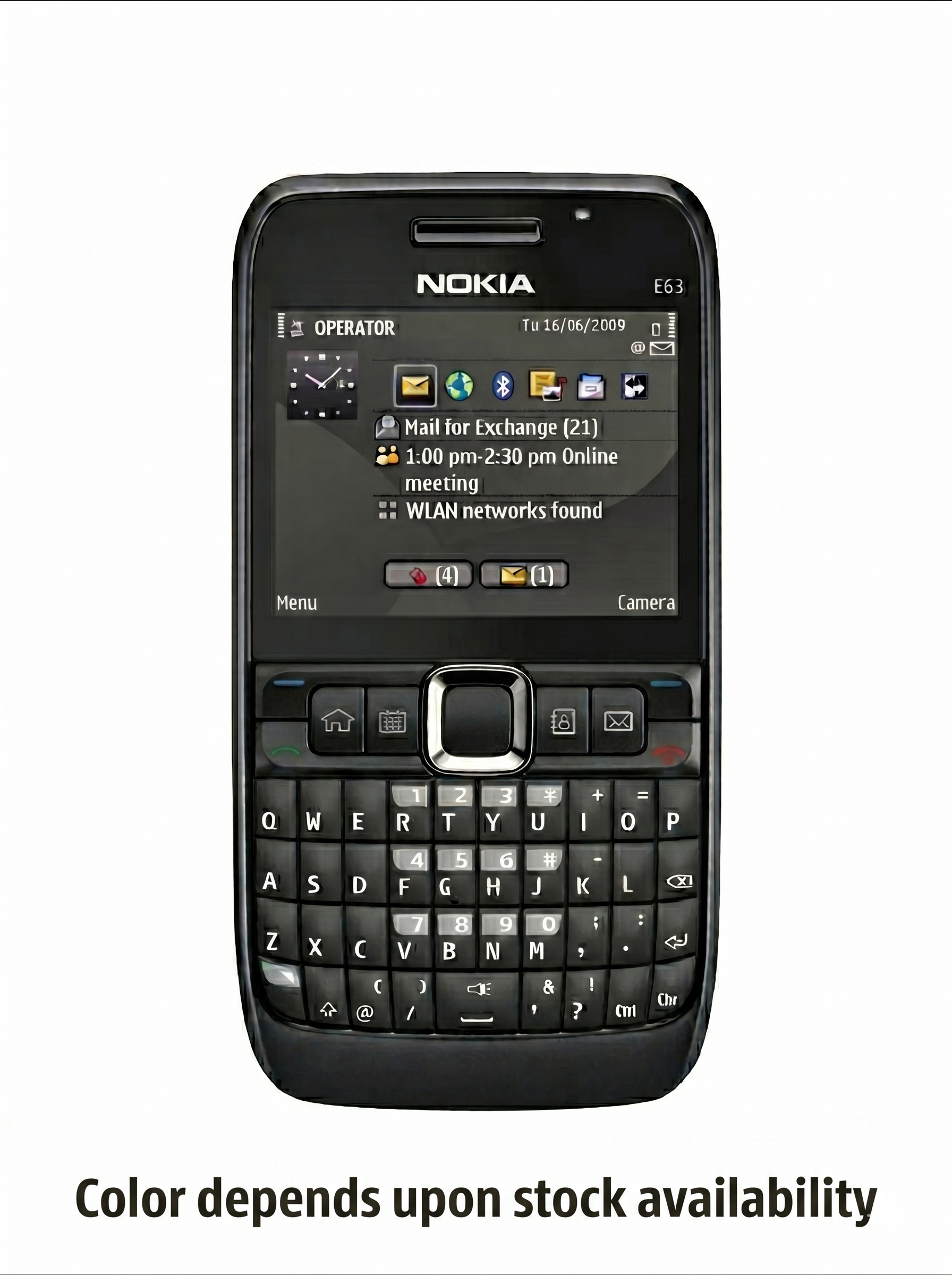Refurbished Nokia E63 With Battery & Charger