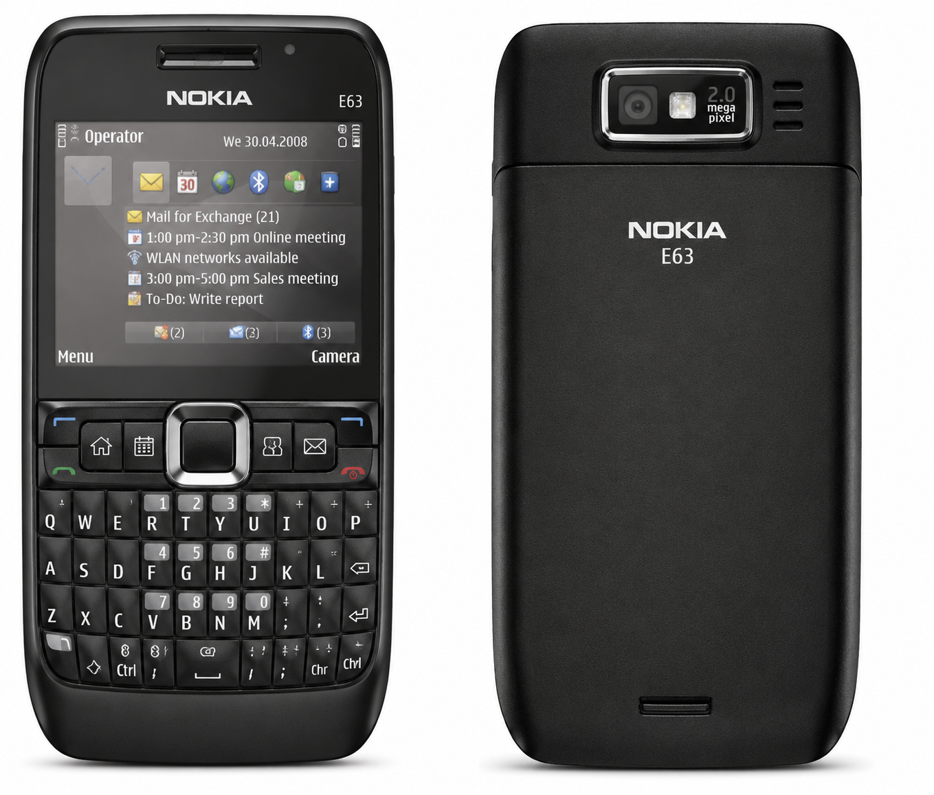 Refurbished Nokia E63 With Battery & Charger