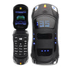 Ferrari Car Model Flip Feature Phone- Black