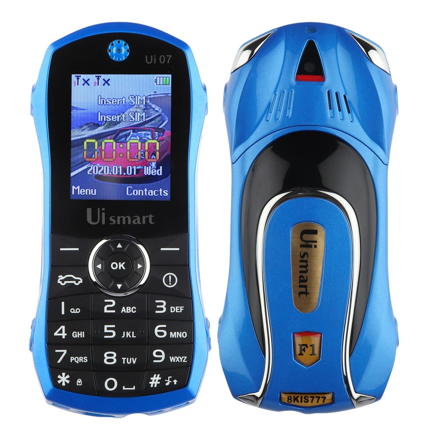 Ferrari F1 Car Model Feature Phone- Blue