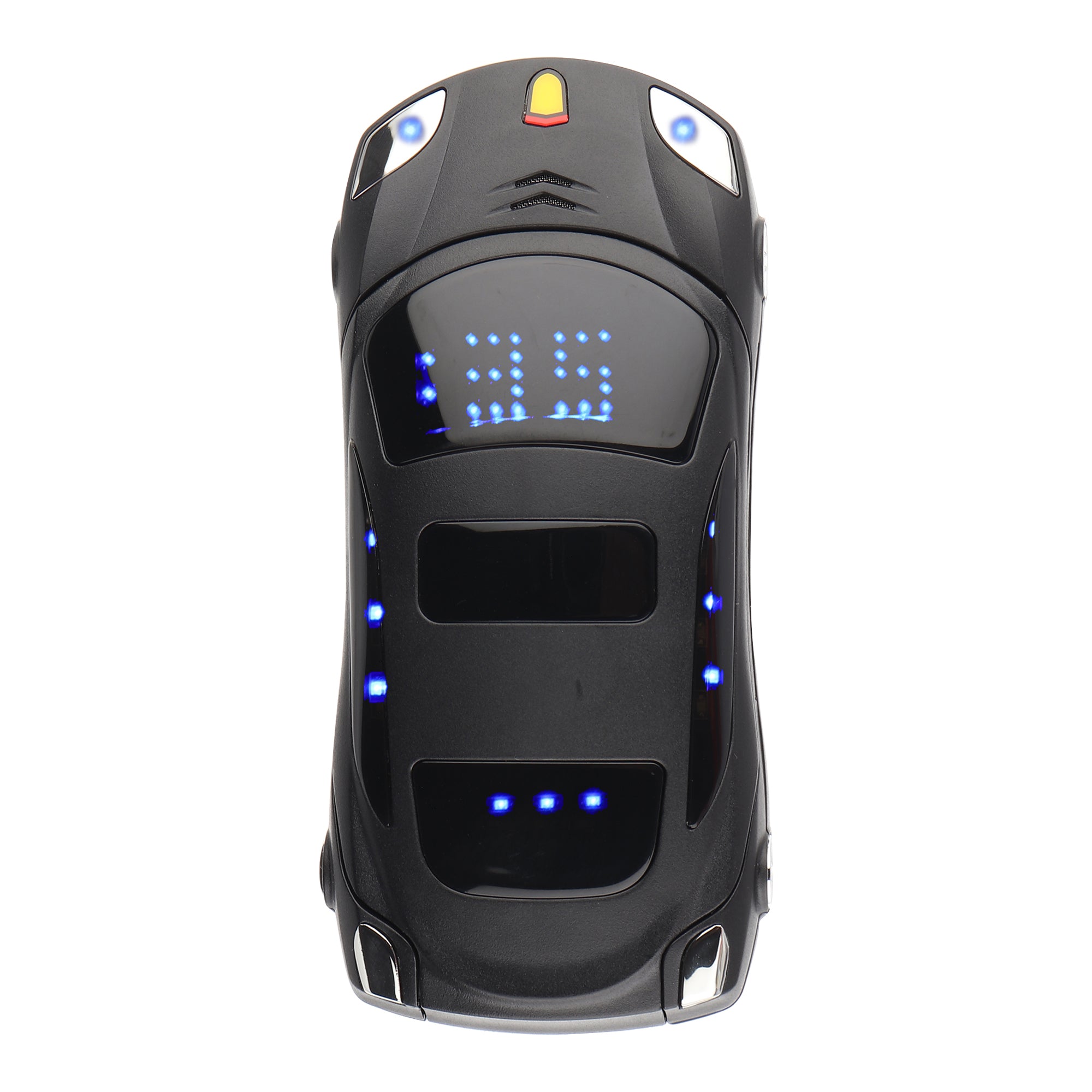 Ferrari Car Model Flip Feature Phone- Black