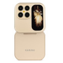 Gamma Flip Mini M2 Dual Sim Foldable Flip Mobile With 2 Inch Display Camera & FM - Gold