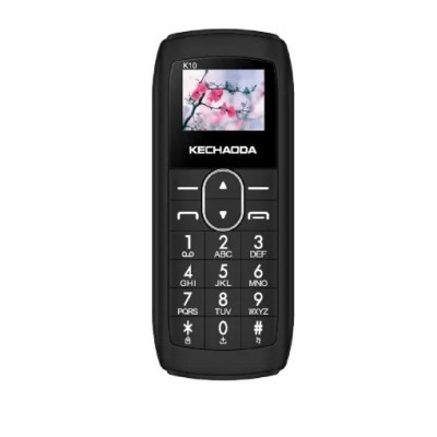 Kechaoda K10 Finger Sized Bluetooth Mini Single Sim Phone With Wireless FM-Black