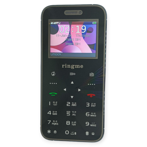 Ringme R1 Pro 15 Dual Sim Mobile- Black