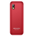 Kechaoda A31 Dual Sim Bluetooth Dialer Slim Mobile With 800 mAh Battery 1.4 Inch Display 8 GB Expandable Memory-Red