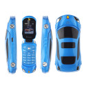 Ferrari Car Model Flip Feature Phone- Blue