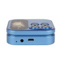 Gamma Flip Mini M2 Dual Sim Foldable Flip Mobile With 2 Inch Display Camera & FM - Blue
