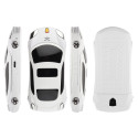 Ferrari Car Model Flip Feature Phone- White