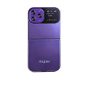Ringme R1 Pro 2 Dual Sim Foldable Mobile With 2 Inch Display & Triple Camera - Purple