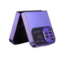Ringme R1 Pro 2 Dual Sim Foldable Mobile With 2 Inch Display & Triple Camera - Purple